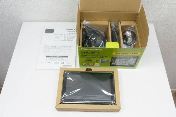 パナソニック ゴリラ 大画面7V型ワイド ポータブルナビ CN-G1000VD カーナビ S/N:601469G04 A403_画像6