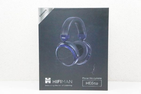 【美品】 Hifiman HE6SE V2 adorama limited edition ハイファイマン フルサイズオーバーイヤー平面磁気 ヘッドフォン A404の画像1