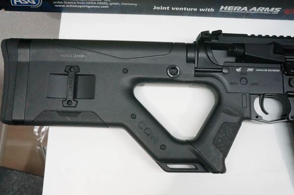 ICS×ASG HERA ARMS CQR SSS.II 電子トリガー 電動ガン ブラック A413の画像5