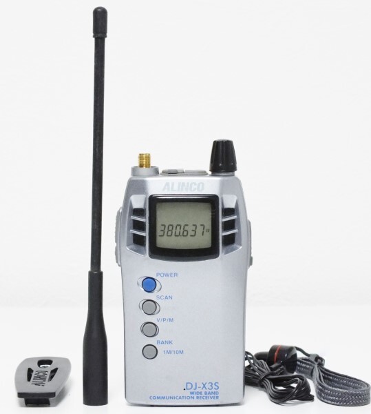 ALINCO　DJ-X3S　0.1～1300MHz　広帯域受信機