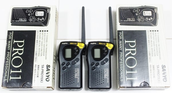 Yahoo!オークション - SANYO TA-PRO11 特定小電力トランシーバー Yahoo!オークション - SANYO TA-PRO11 特定小電力トランシーバー