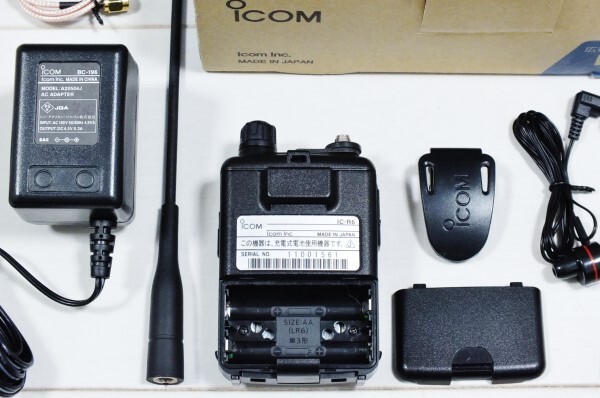 アイコム　IC-R6　広帯域受信機　0.1～1309MHz　フルカバー受信改造済