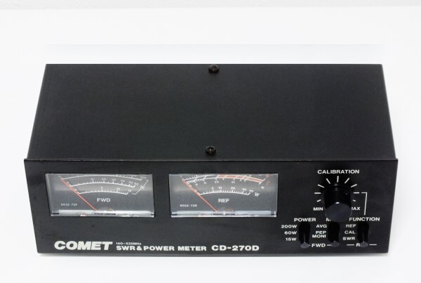 COMET　144/430MHz　デュアルバンド対応　SWR&パワー計　CD-270D