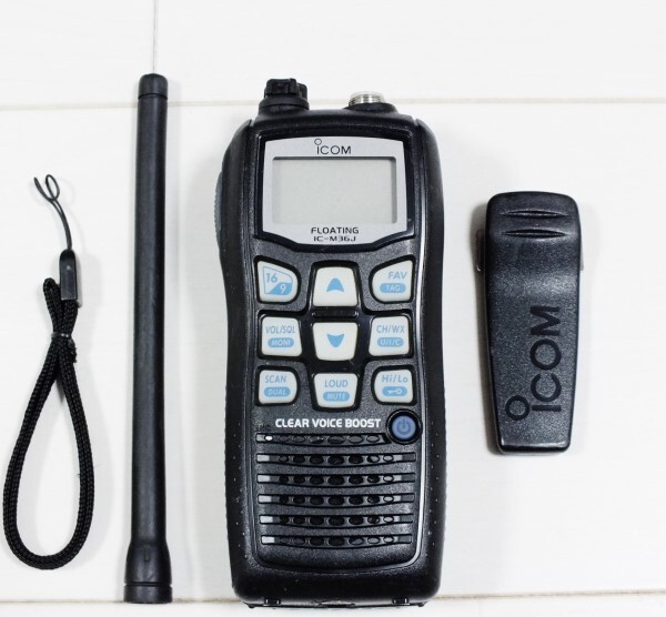 ICOM製　国際VHFトランシーバー　IC-M36J