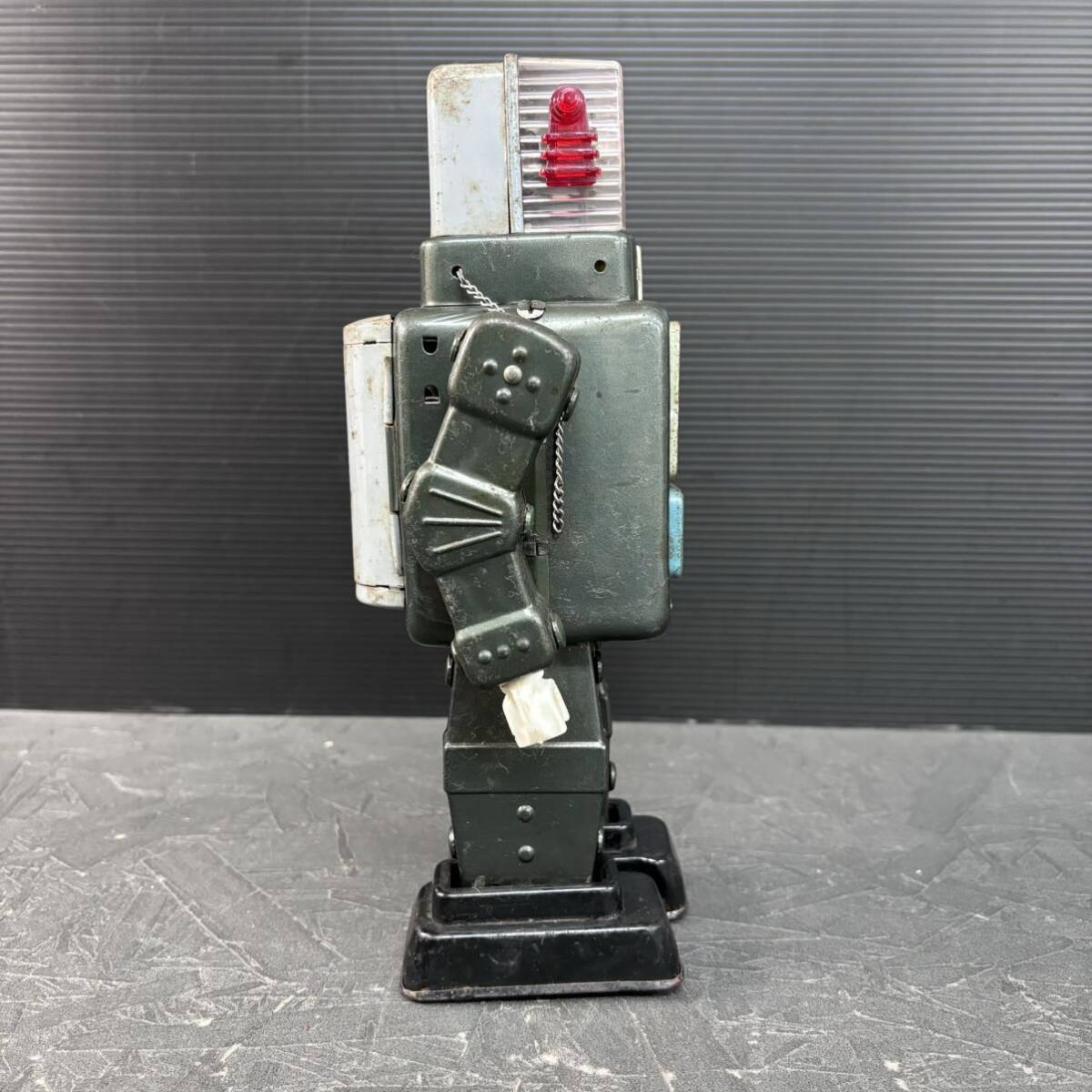  подлинная вещь Alps Television Space Robot электрический 2 пара ходьба жестяная пластина робот Showa Retro игрушка сделано в Японии TIN TOY FIGURE MADE IN JAPAN