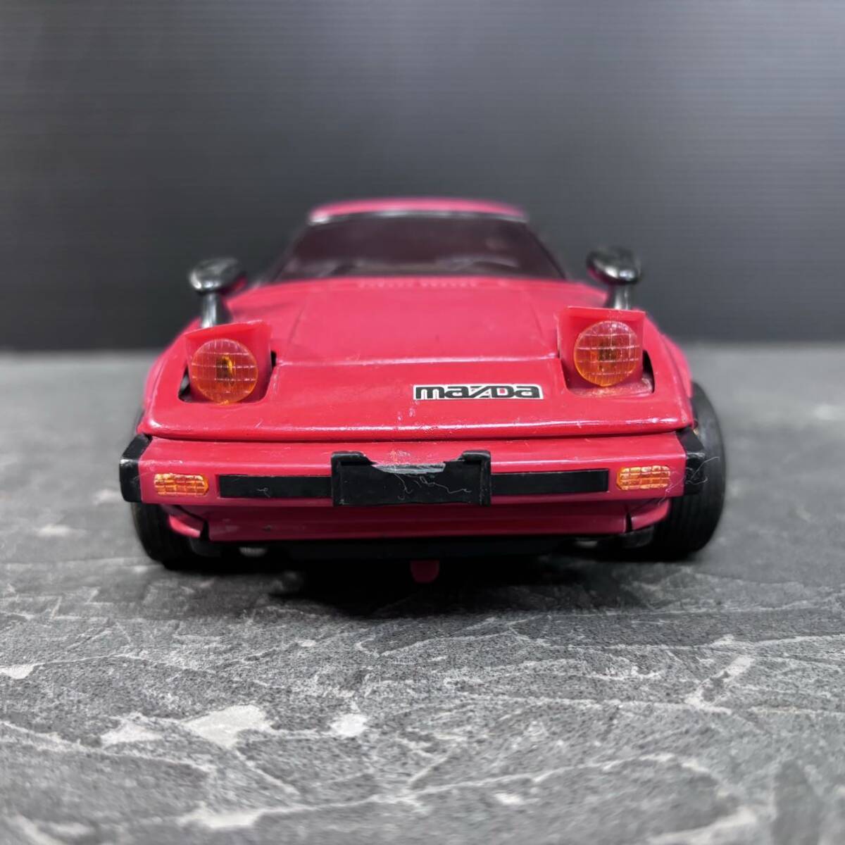 当時物 マツダ RX-7 サバンナ SAVANNA フリクション ブリキ 自動車 ミニカー 昭和レトロ 玩具 日本製TIN TOY FIGURE MADE IN JAPANの画像7