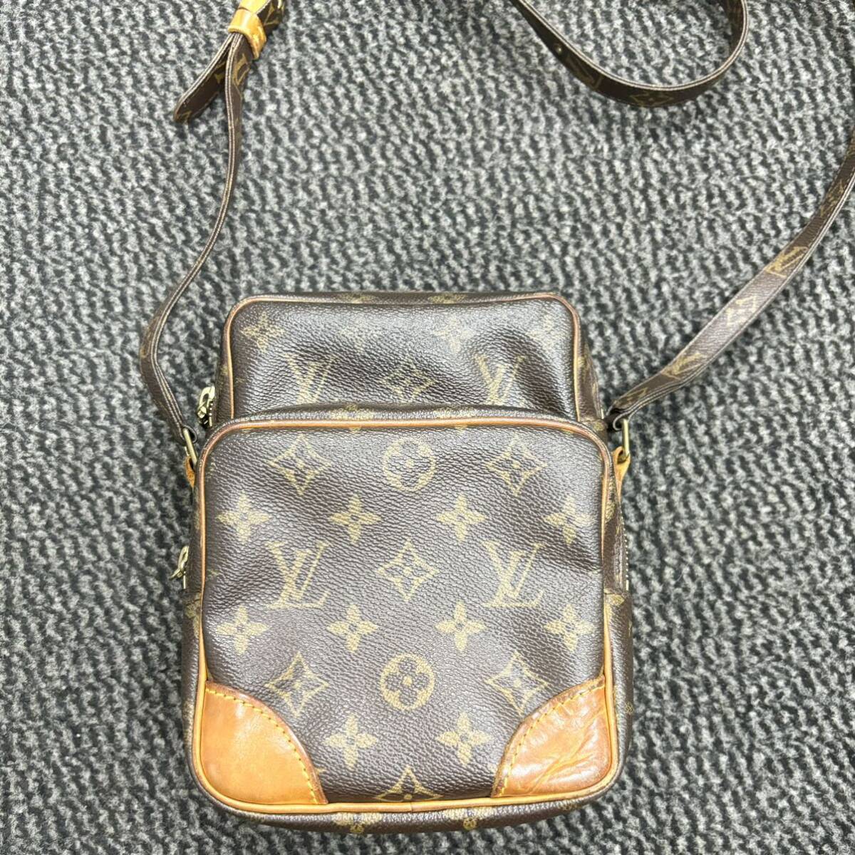 〈1円スタート品〉LOUIS VUITTON ルイヴィトン モノグラム アマゾン M45236 シリアルTH0026ショルダーバッグ ポシェット ベタ無し の画像1