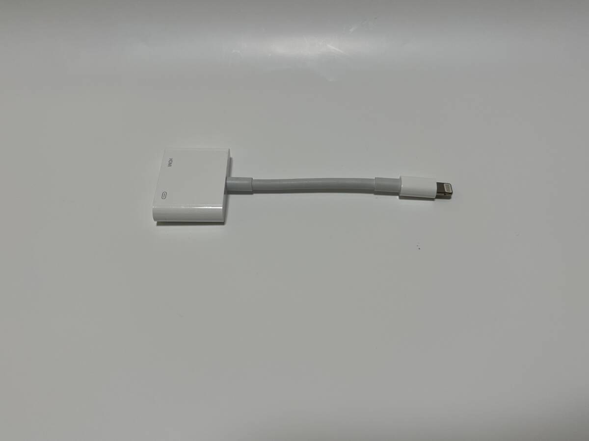 [動作品]Apple 純正 HDMIケーブル A1438 映像変換アダプタ ライトニング Lightning to HDMIの画像2
