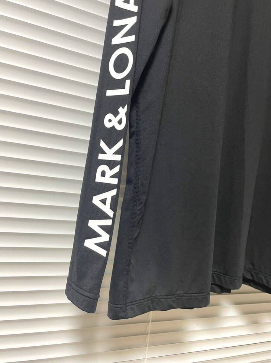 【人気商品】MARK&LONA マークアンドロナ モックネックインナー 長袖 ゴルフ メンズ 黒 52 XXL_画像3