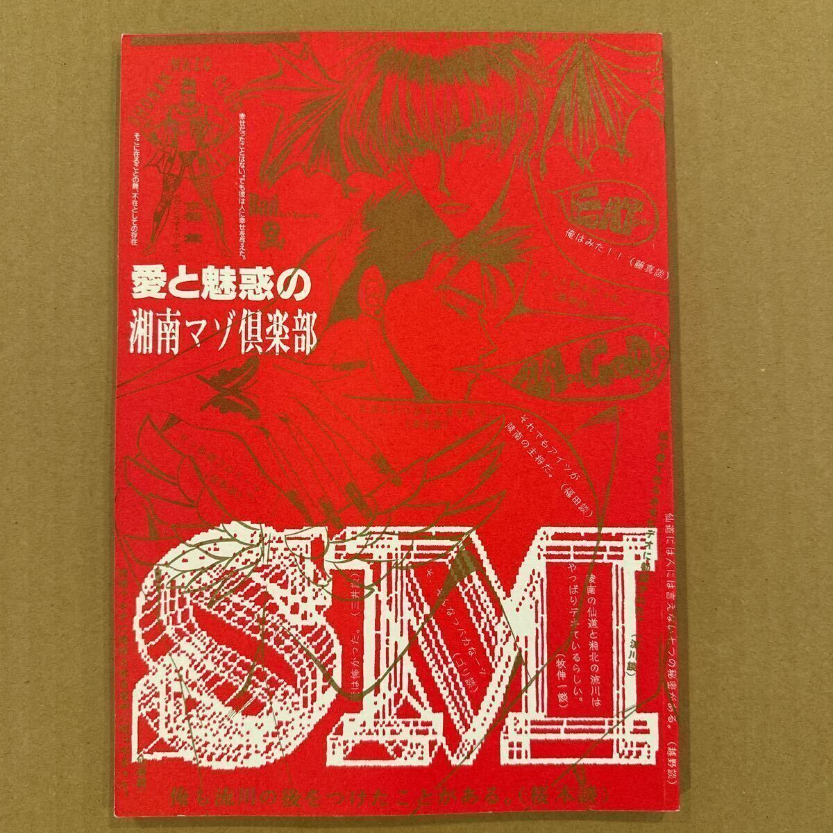 愛と魅惑の湘南マゾ倶楽部 サザンクロス東京/京極薫 スラムダンク 同人誌 仙道彰 流川楓 仙流の画像1