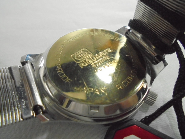 デット　未使用品　RICOH クォーツ SL1 水晶時計 腕時計 571001 RIQUARTZ　動作未確認_画像5