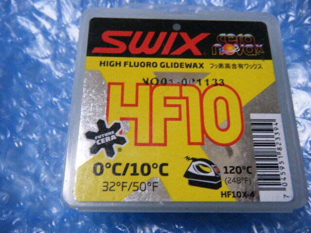 SWIX 40g ハイフッ素トップワックス HF10 0~+10℃ レーシング SWIX 40g ハイフッ素トップワックス HF10 0~+10℃ レーシング