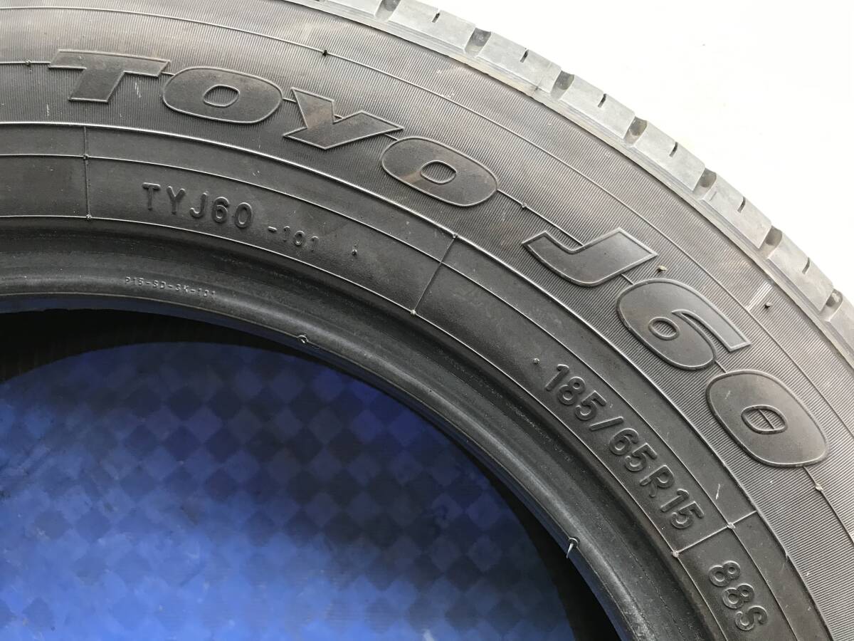 185/65R15 88S 2021年24週 【9.0分山以上】 トーヨー TOYO J60 トーヨー TOYO J60 2本セット♪ の画像6