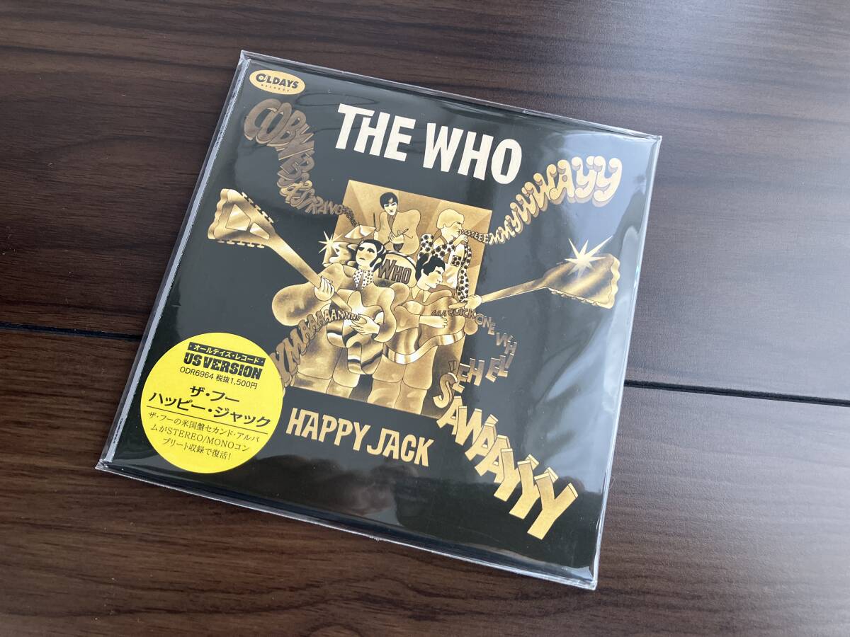 The Who / Happy Jack ★国内盤／紙ジャケ ★STEREO/MONO リマスター ★OLDAYS RECORDSの画像1