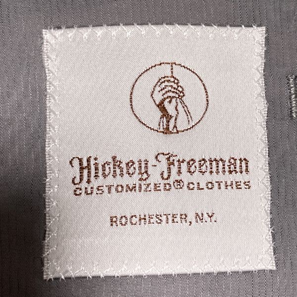 ■ヒッキーフリーマン／Hickey-Freeman ■オーダーメイド シルクリネン織地 ジャケット 日本製 メンズ Mサイズくらいの画像4