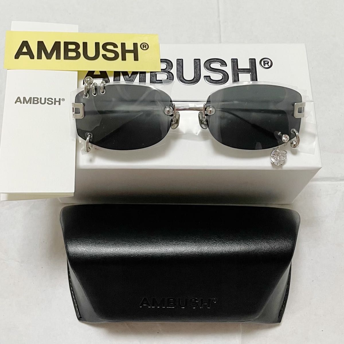 AMBUSH ピアスサングラス ambush pierced sunglasse