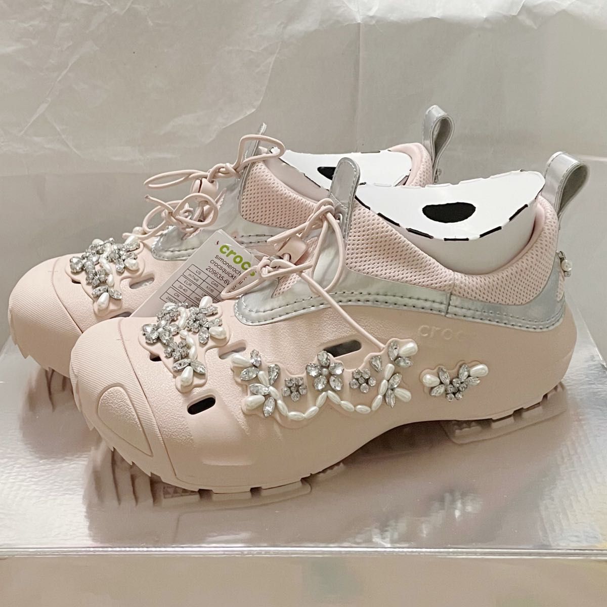 Simone Rocha × Crocs シモーネロシャ クロックス ピンク