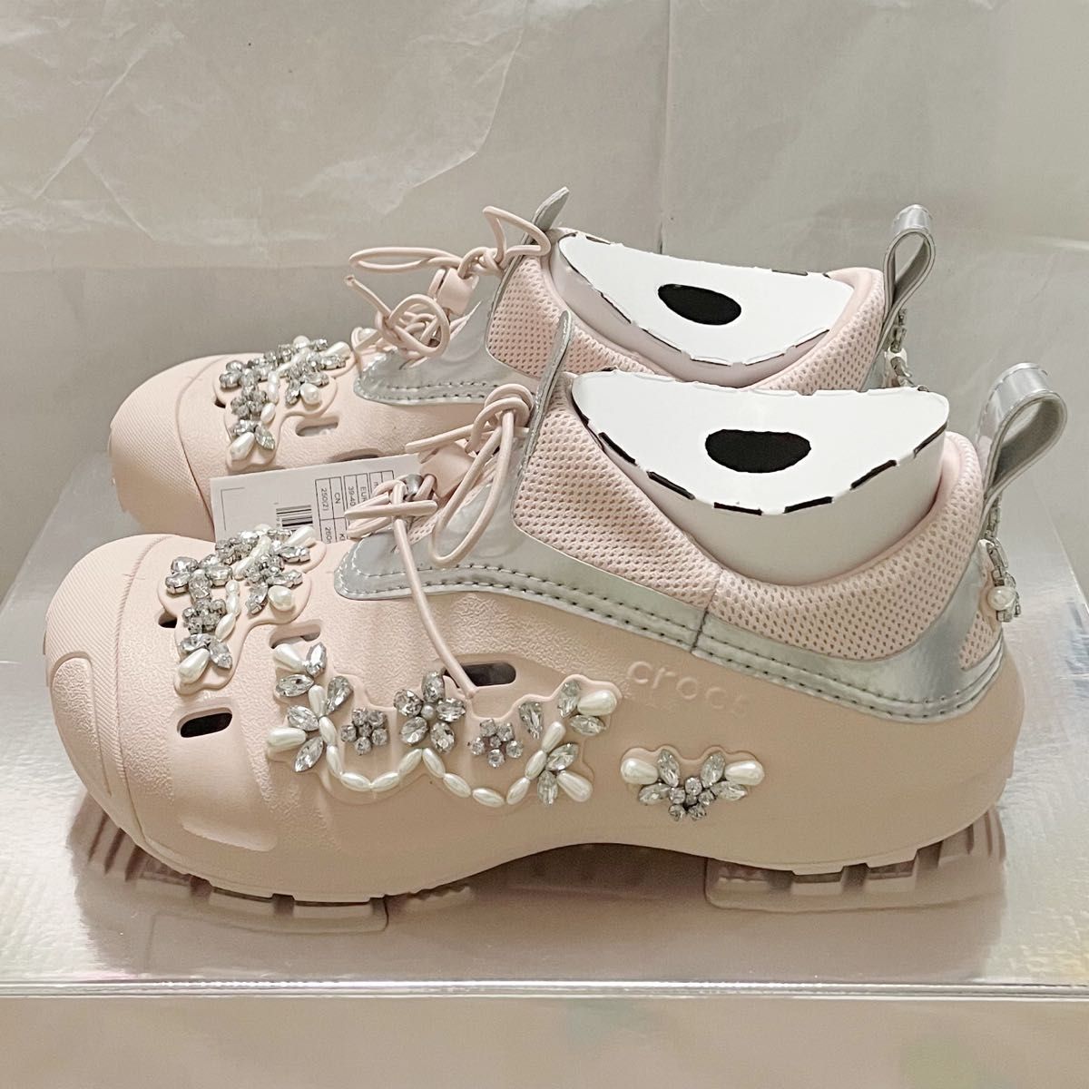 Simone Rocha × Crocs シモーネロシャ クロックス ピンク