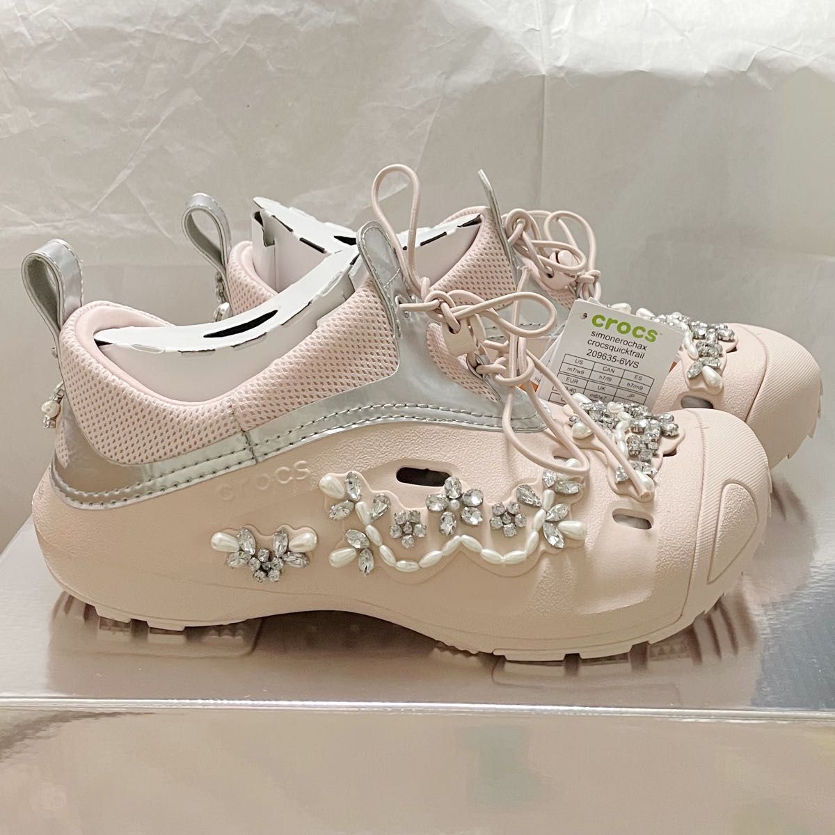 Simone Rocha × Crocs シモーネロシャ クロックス ピンク