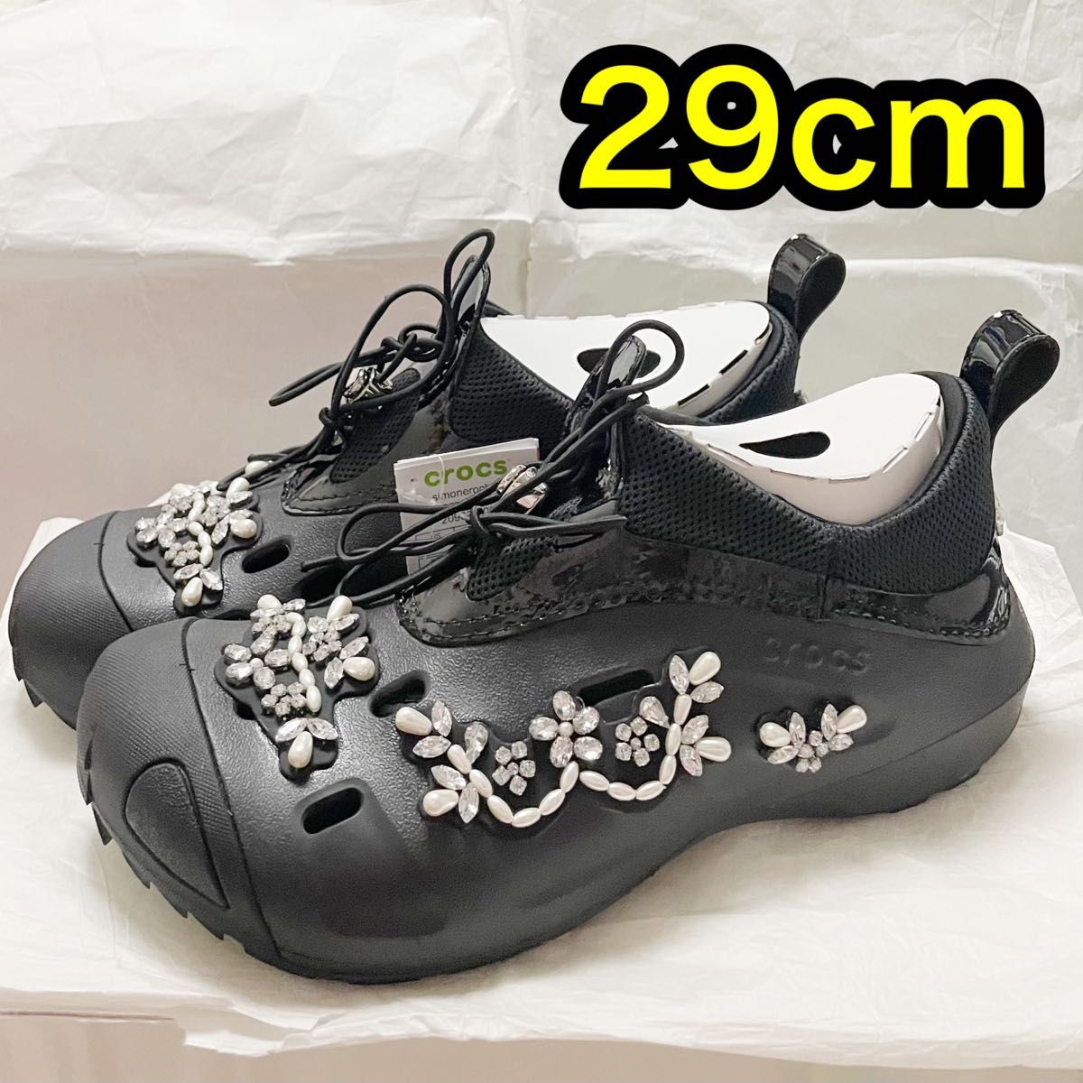 Simone Rocha Crocs シモーネロシャ クロックス ブラック 黒 Simone Rocha Crocs シモーネロシャ クロックス ブラック 黒