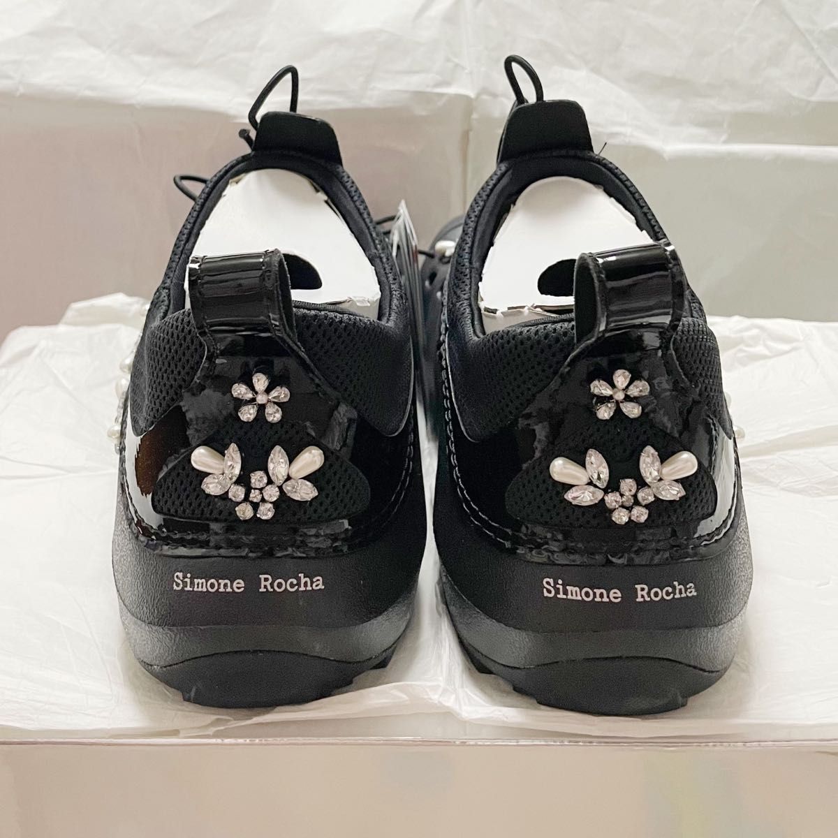 Simone Rocha Crocs シモーネロシャ クロックス ブラック 黒 Simone Rocha Crocs シモーネロシャ クロックス ブラック 黒