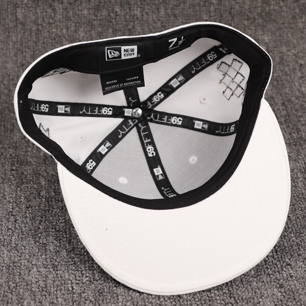限定 since 1920 NEWERA 刺繍 英語ロゴ 野球帽子 ニューエラ キャップ6380の画像8