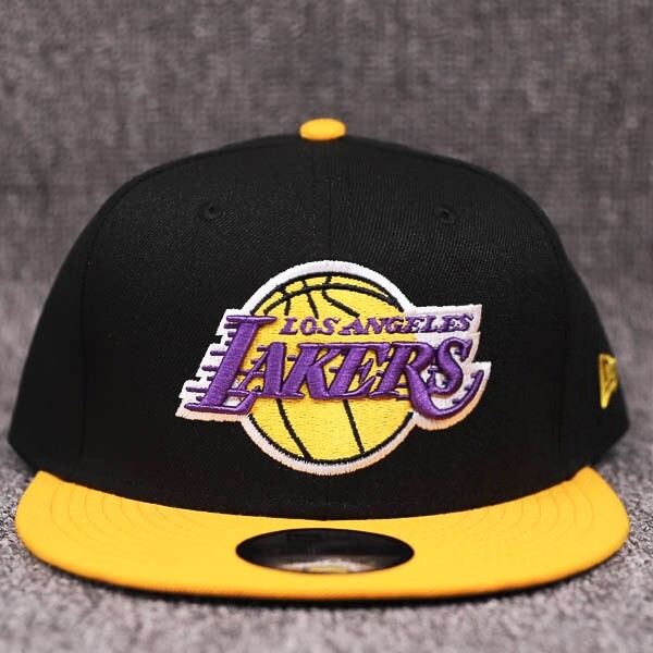 NBA LOS ANGELES LAKERS ロサンゼルス レイカーズ NEWERA 野球帽子 ニューエラ キャップ6293の画像2