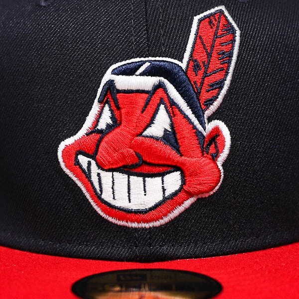 MLB Cleveland Indians クリーブランド インディアンス NEWERA 野球帽子 ニューエラ キャップ6301の画像3