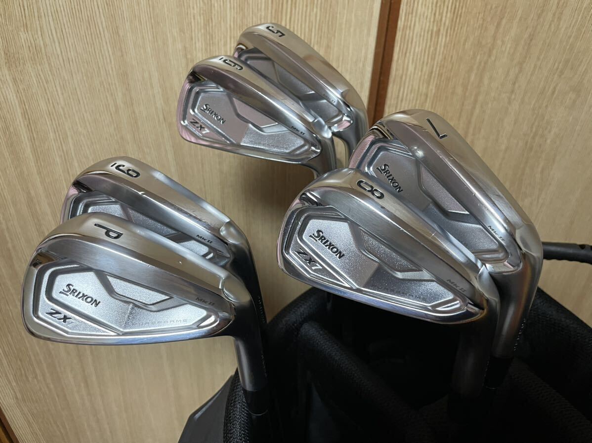 正規代理店 特注 SRIXON ZX7 MK2 MODUS 105R 5-P 6本セット_画像1