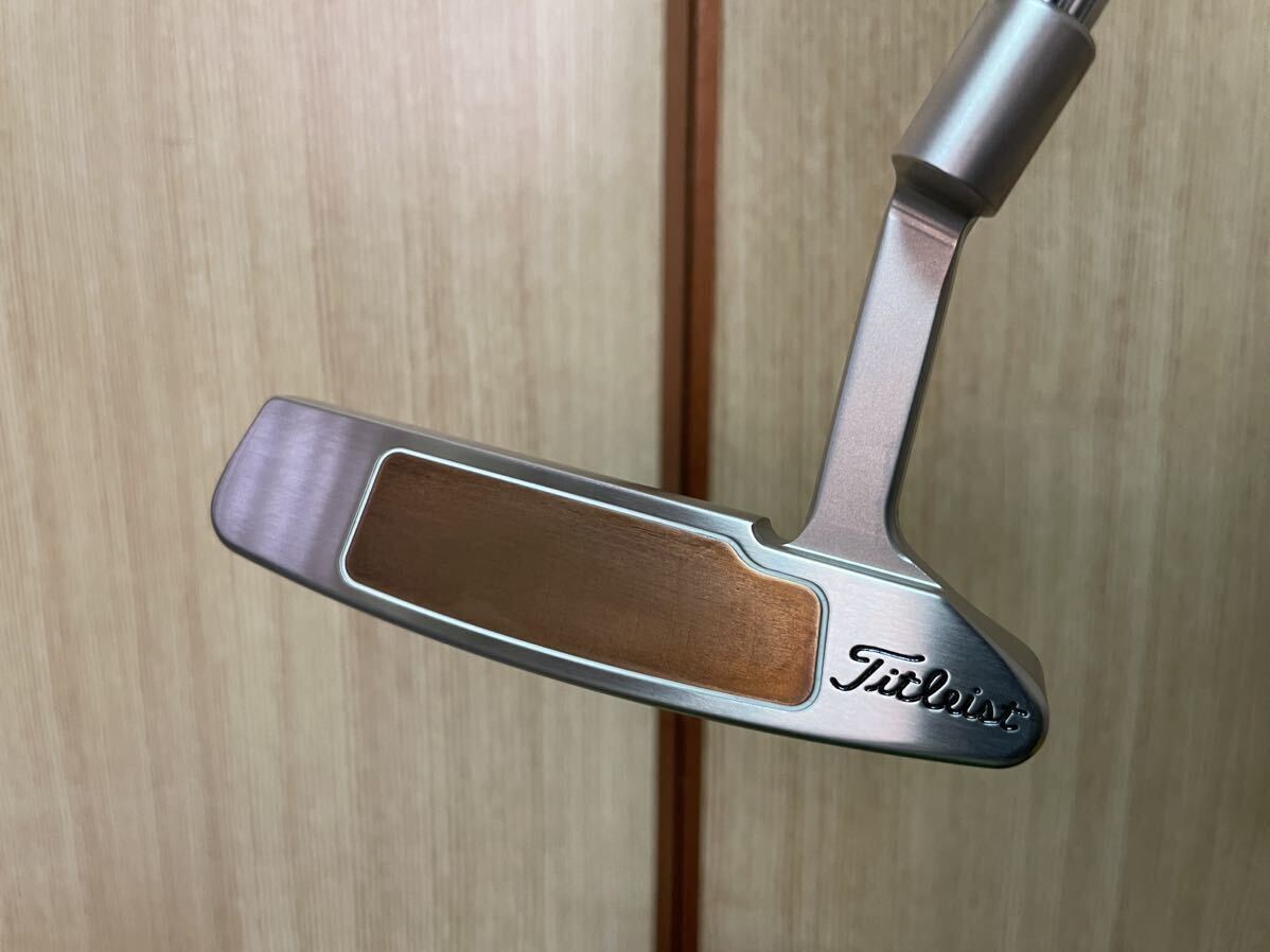 希少 SCOTTY CAMERON BUTTOM BACK NEWPORT 2 34インチ コース未使用品 ボタンバック_画像2