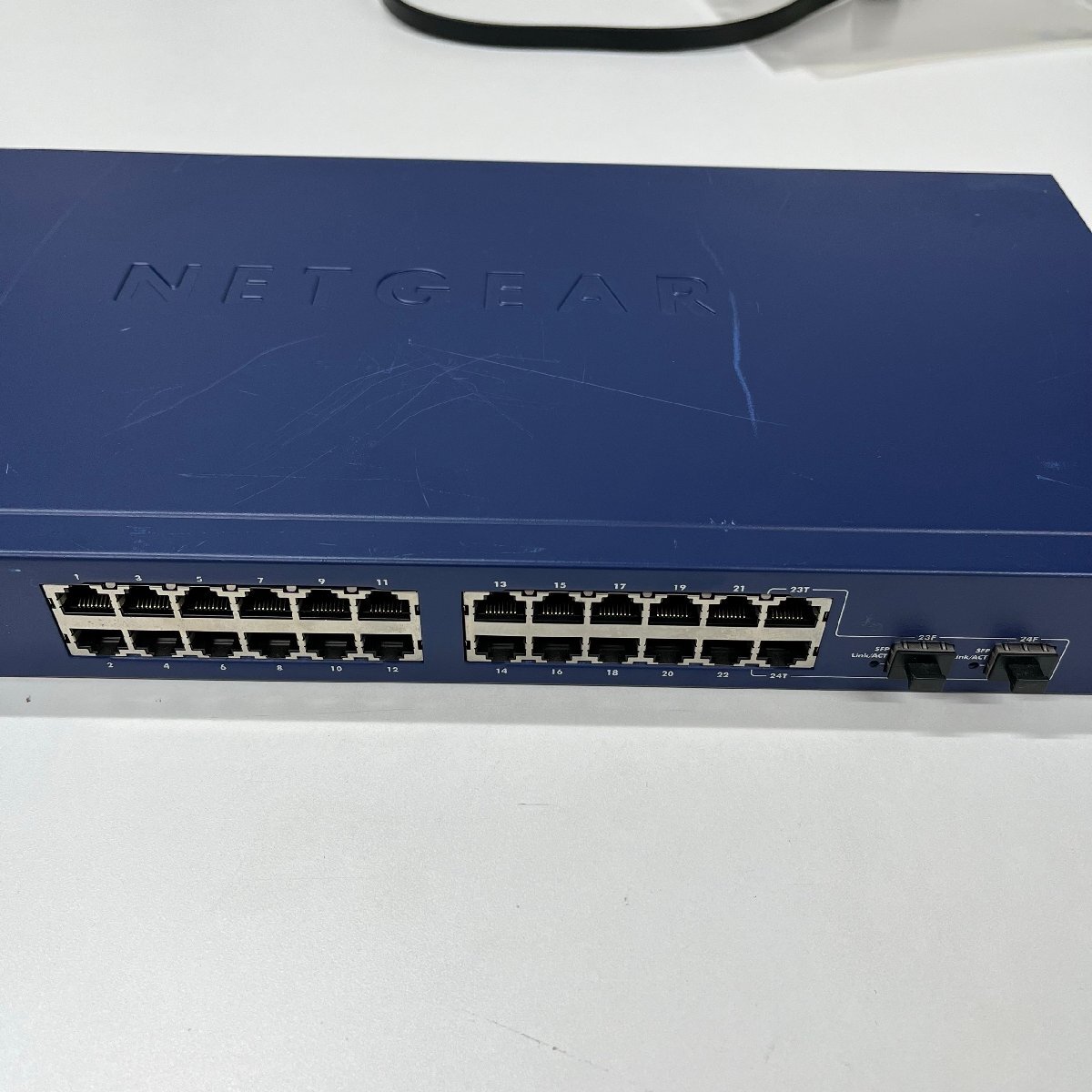 NETGEAR ◆ GS724Tv3◆ 24ポート ギガビット L2 + スマートスイッチ◆ 中古品 ◆ N05007_画像5