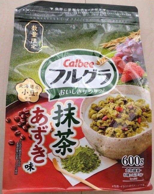 カルビー フルーツグラノーラ 抹茶あずき味 600g