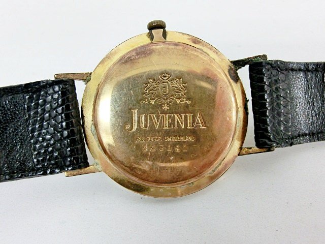 キングラムfhi☆JUVENIA ジュベニア メンズ腕時計 手巻き 金張り スイス 【中古】_画像5