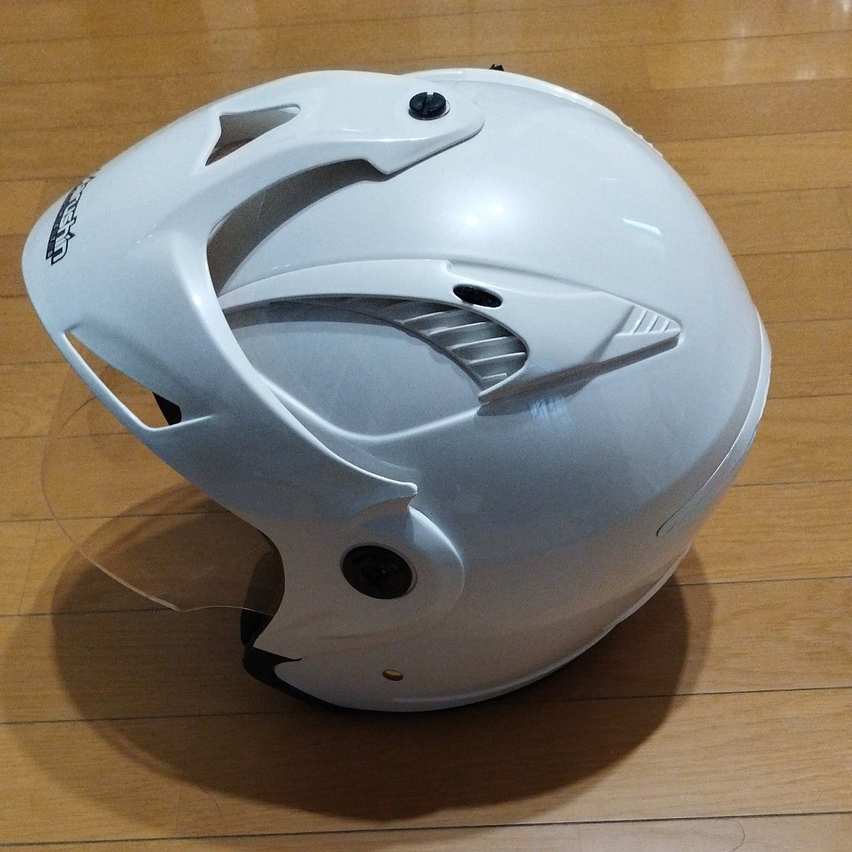 バイクヘルメット(全排気量対応) ジェットヘルメット ホワイト　マルシンM-385