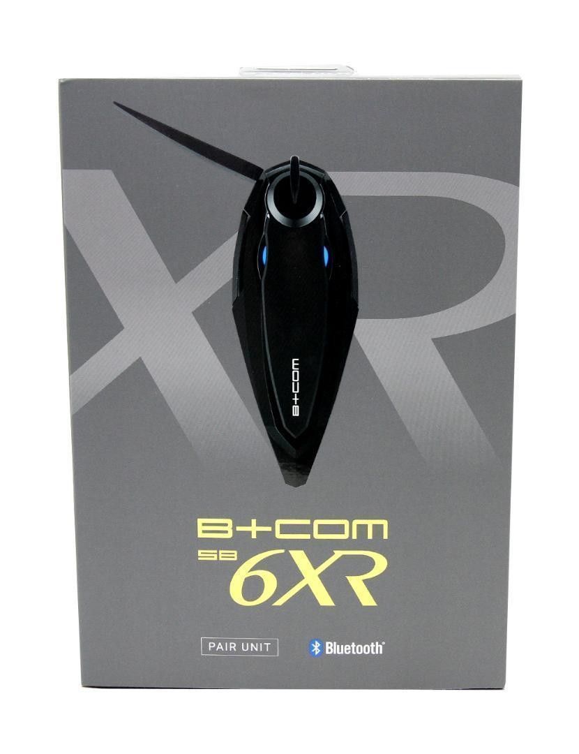 B+COM SB6XR（2個入）ペアユニット ブルートゥース インカム6人通話 【新品・未開封】