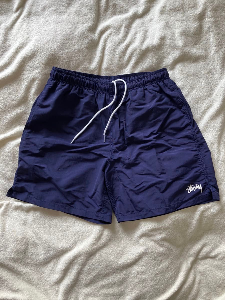 ステューシー STOCK WATER SHORT ストックウォーターショーツ M ネイビー / 水着 ショートパンツ ハーフパンツ