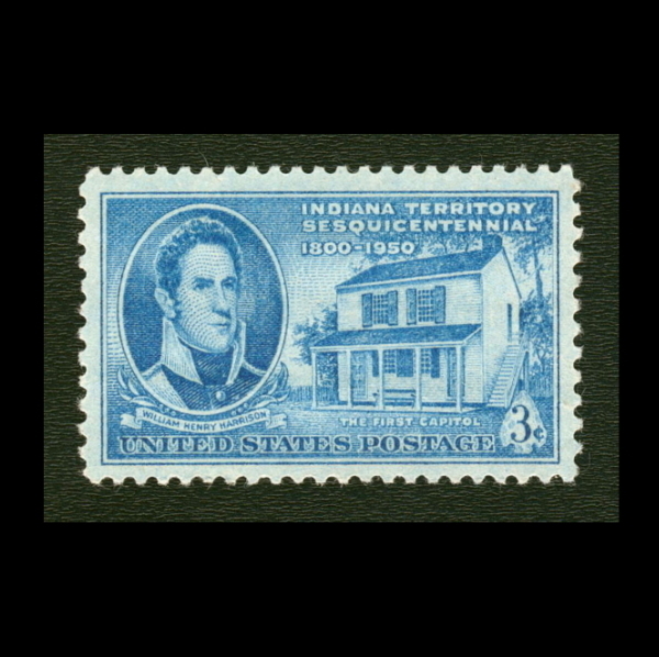 ■アメリカ切手　1950年　インディアナ準州 150周年_画像1