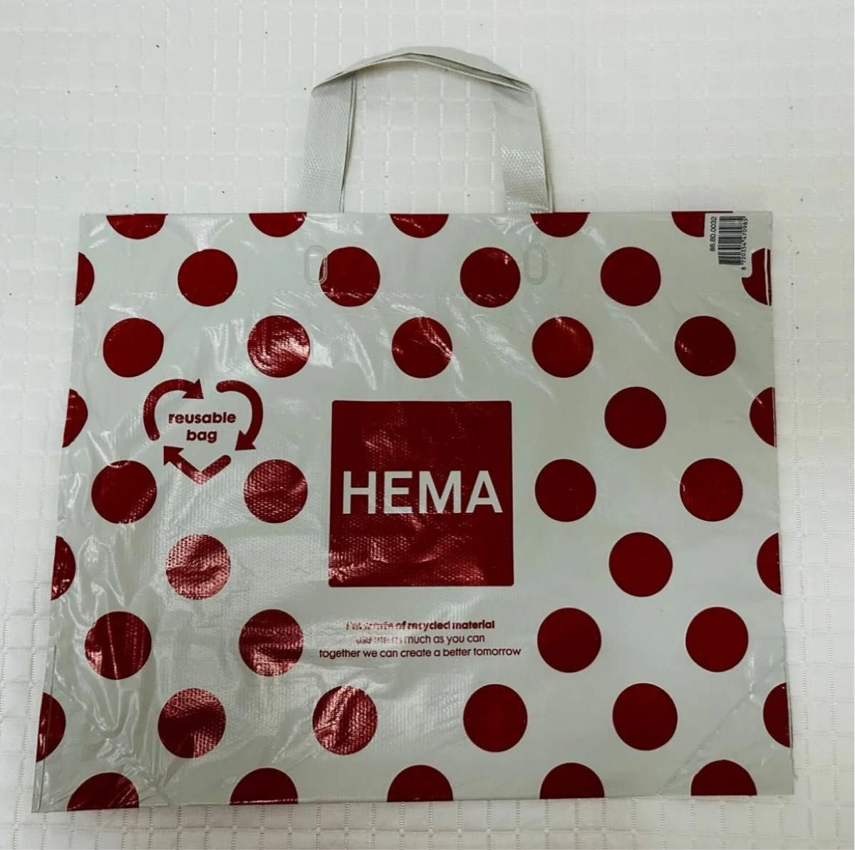 【新品】HEMA  エマ　布エコバッグ＆ビニールエコバッグ