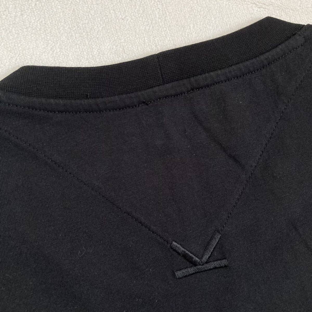 KENZO PARIS ケンゾー パリ 半袖Tシャツ L ブラック 黒 刺繍の画像5