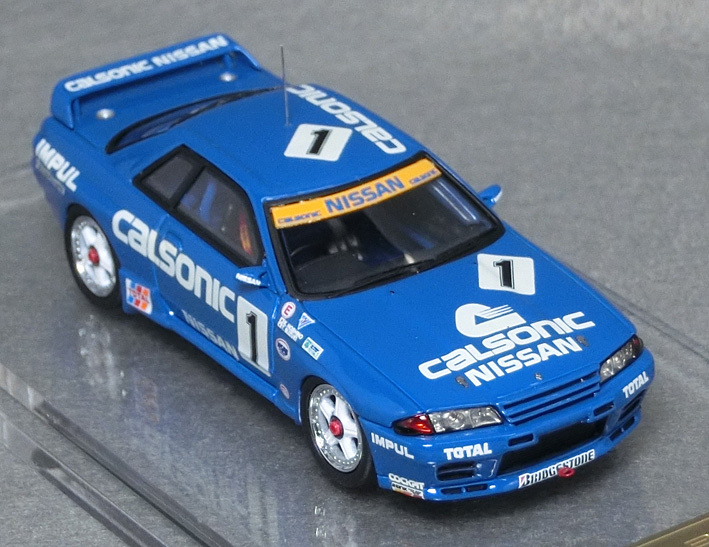 1/64スケール　カルソニック　スカイラインGT-R [R32]（No.1）1991JTC　*イグニッションモデル製　*品番2694　　*04_画像5