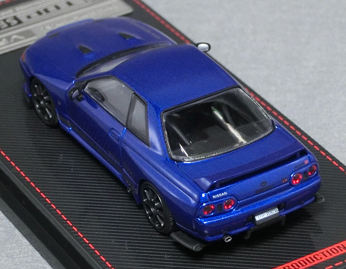 1/64スケール TOP SECRET 日産スカイラインGT-R [R32]（ブルーメタリック） *イグニッションモデル製 *品番2390   *04の画像6