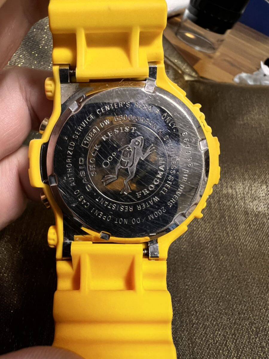 初代 イエロー フロッグマンG-SHOCK FROGMAN の画像2