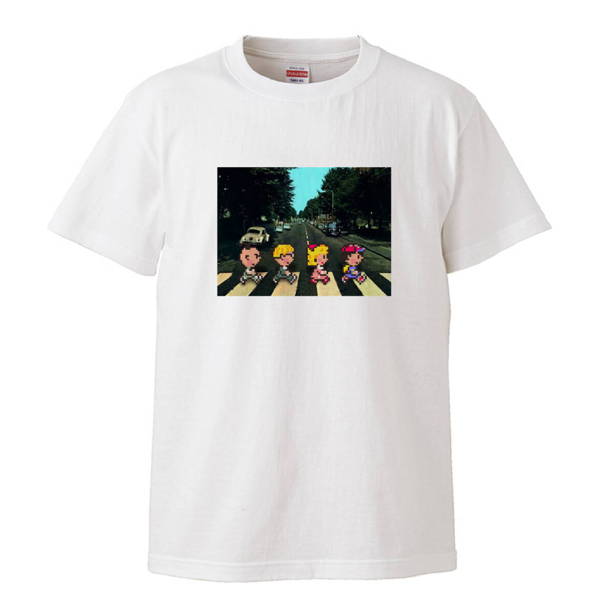 【Tシャツ】 『Earthbound×Abbey Road』 MOTHER2 アビーロード S／M／L／XLの画像4