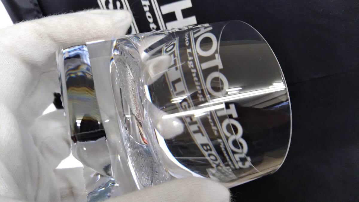 HOYA ロックグラス 2客 保谷硝子 ホヤ クリスタルガラス グラス コップ 洋食器 食器の画像7