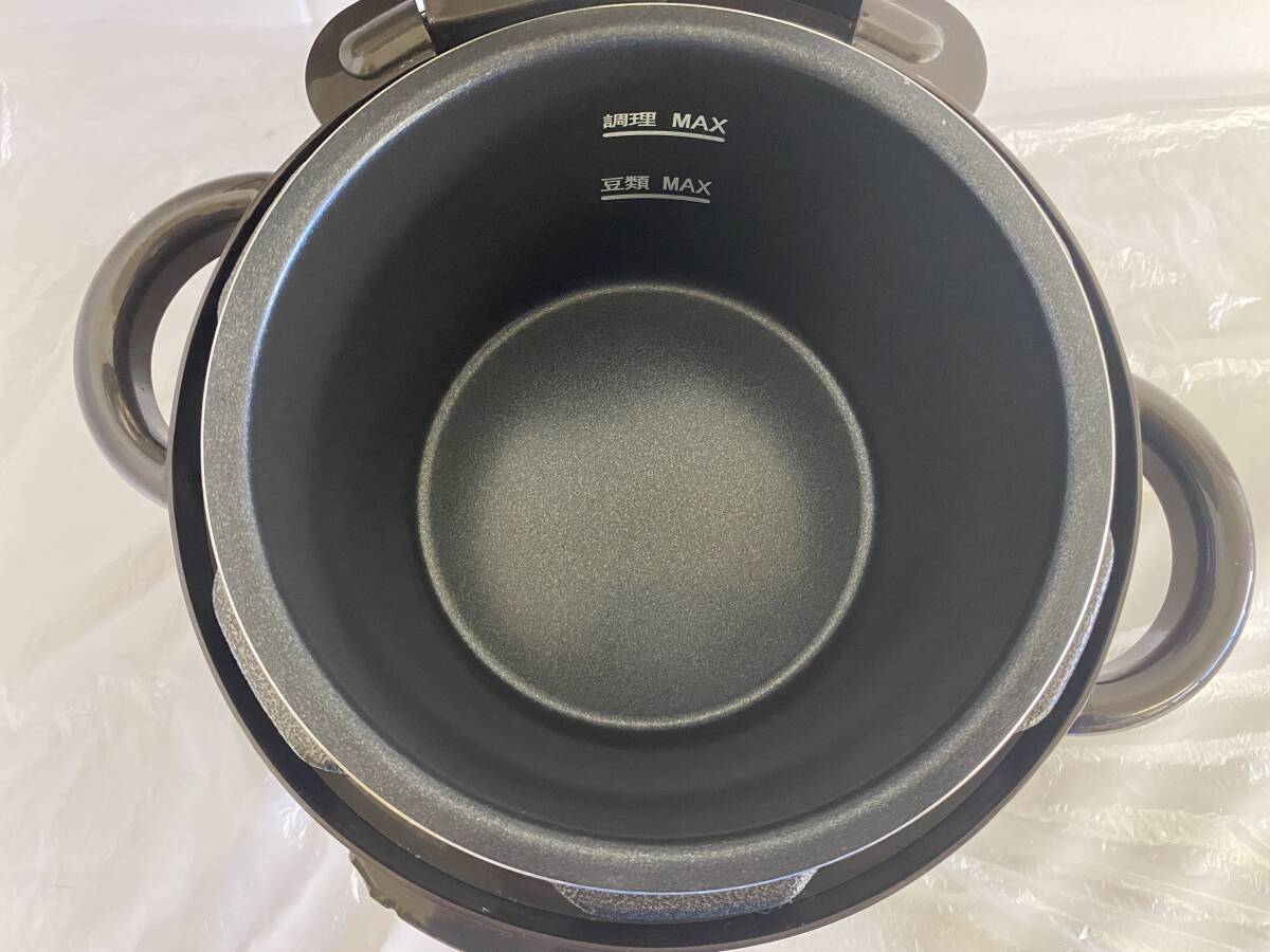 [ operation verification * bacteria elimination ending ] Koizumi LIVCETRA rib se tiger electric pressure cooker pressure type electric saucepan LPC-T12/T Brown 2019 year made box * exclusive use recipe attaching 