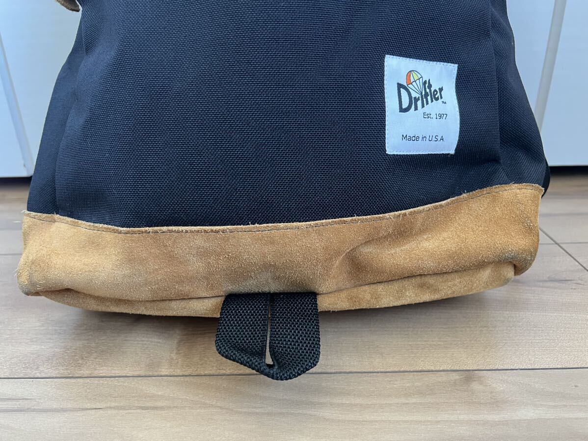 * free shipping * prompt decision Drifter Drifter rucksack backpack black *