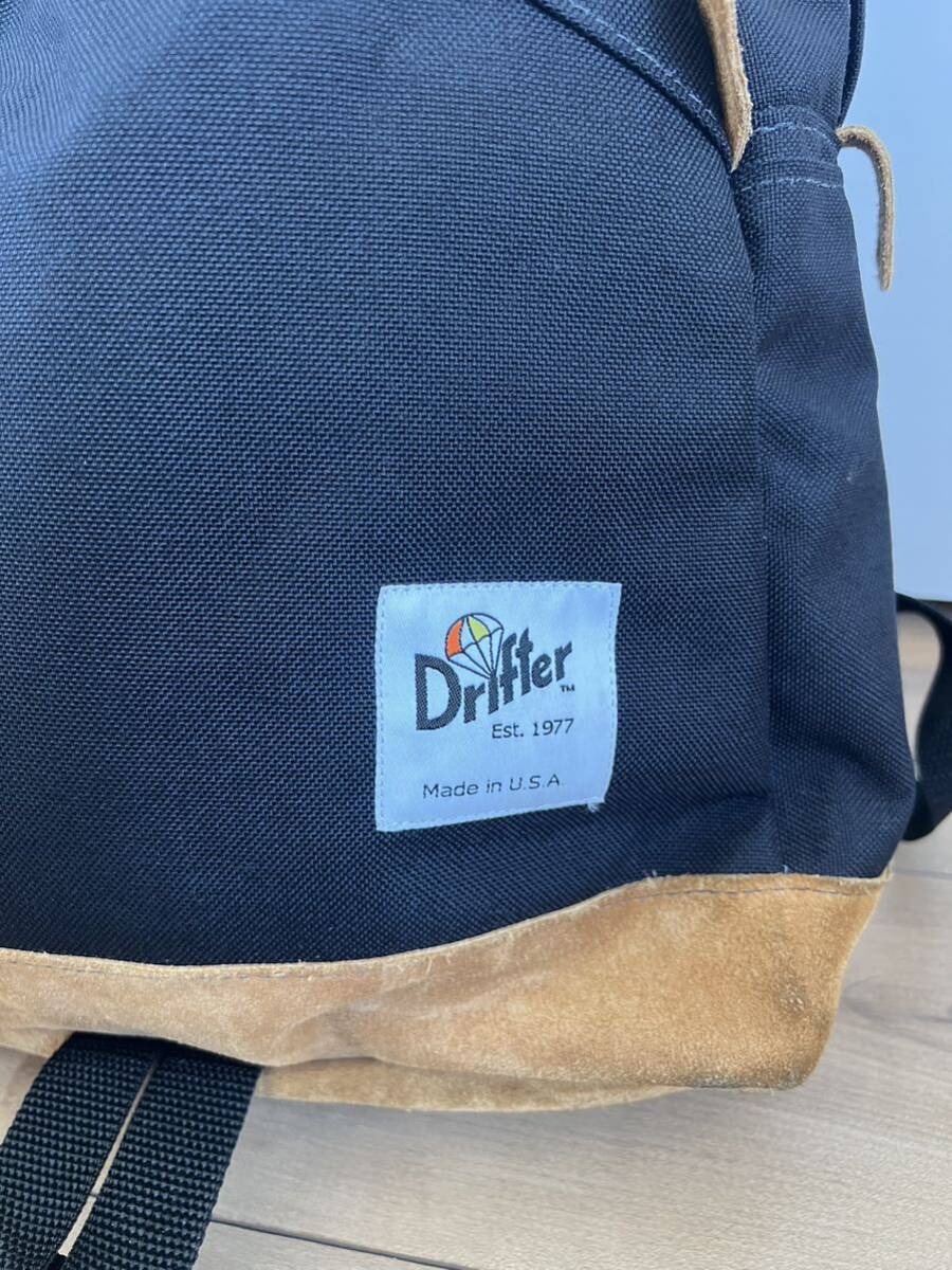 * free shipping * prompt decision Drifter Drifter rucksack backpack black *