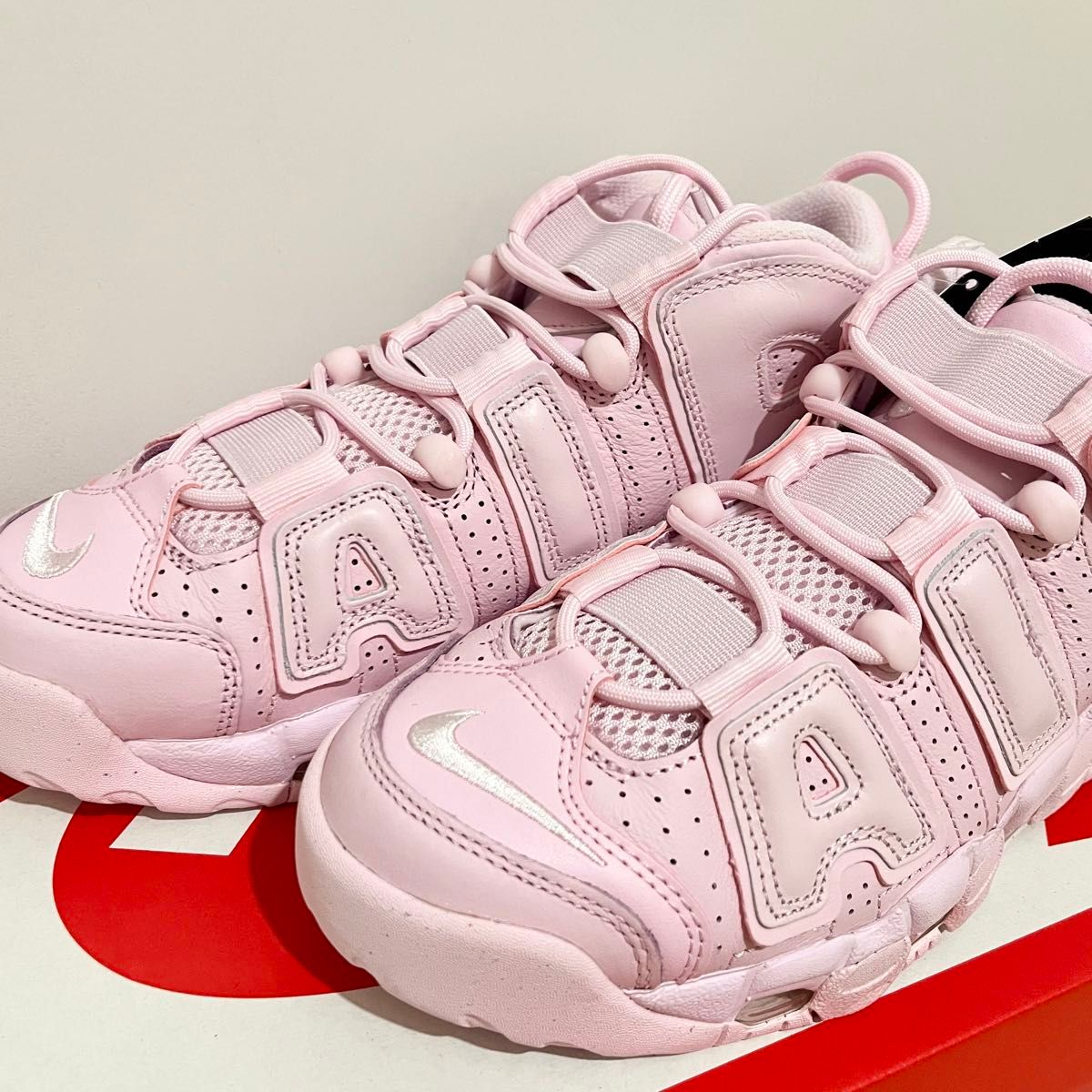 【新品24cm】Nike WMNS Air More Uptempo Pink Foam ナイキ ウィメンズ エアモアアップテンポ