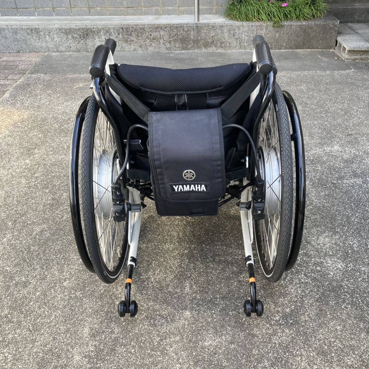 美品　2021年製　車椅子 YAMAHA JWX2 電動アシスト　付属品完備_画像4