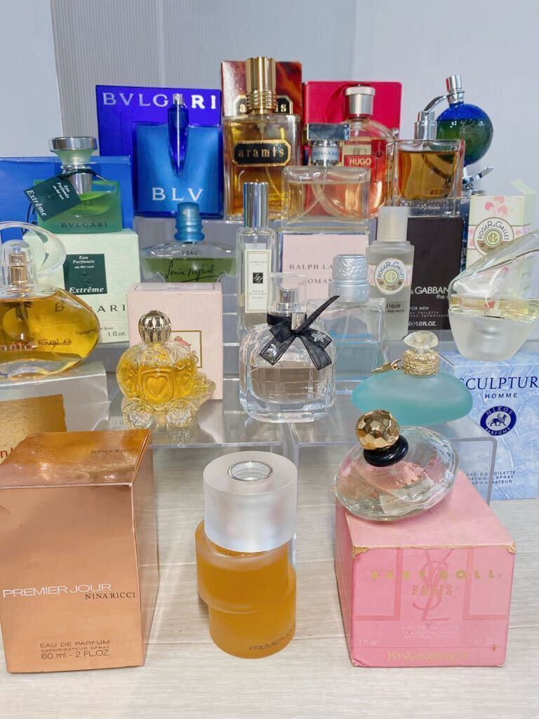 1スタ◆箱付き香水多め◆ARAMIS◆BVLGARI◆JoMalone◆Ferragamo◆YSL◆Ralph Lauren◆人気香水まとめ売りの画像1